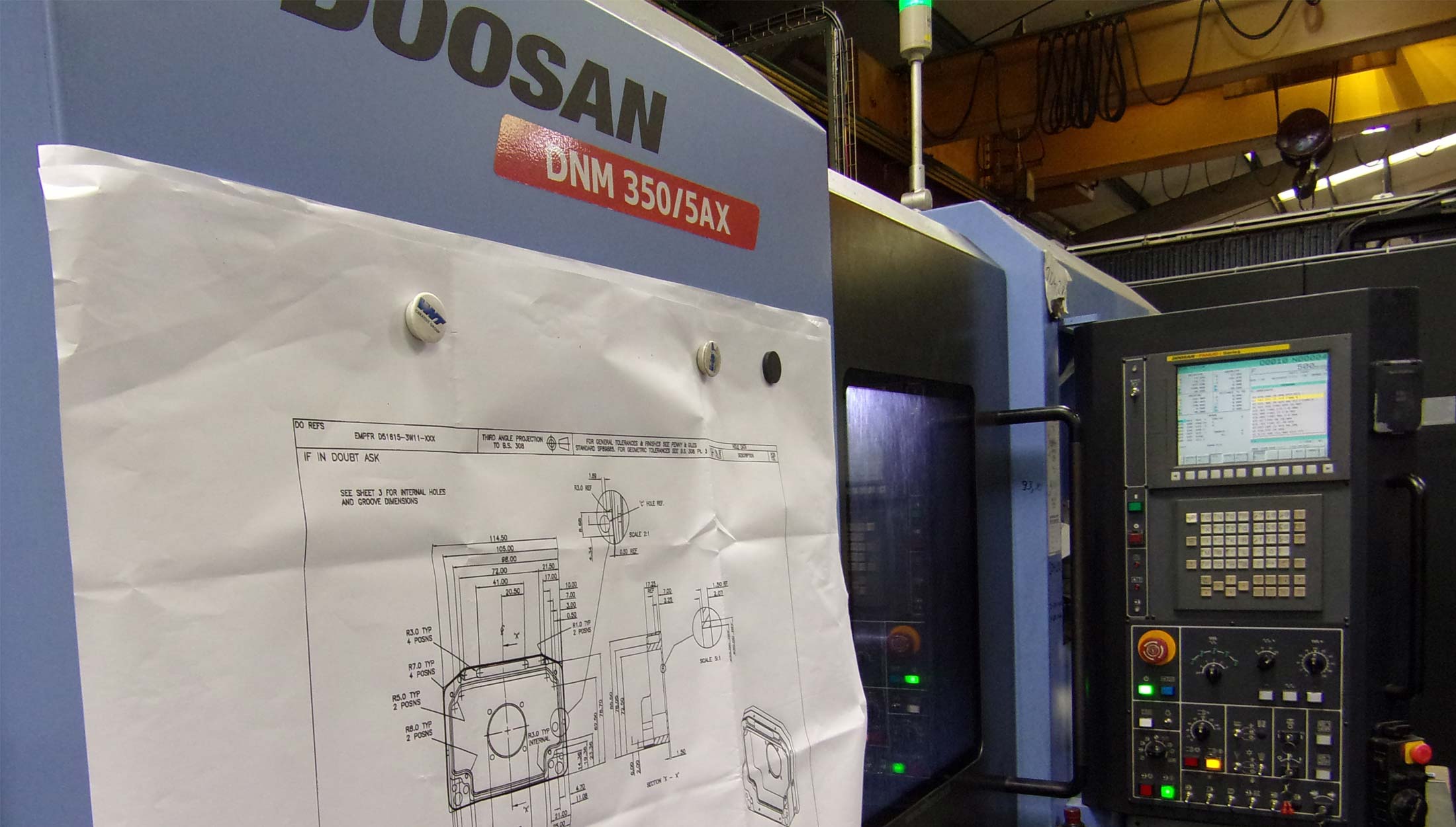 5 Axis Machining Banner